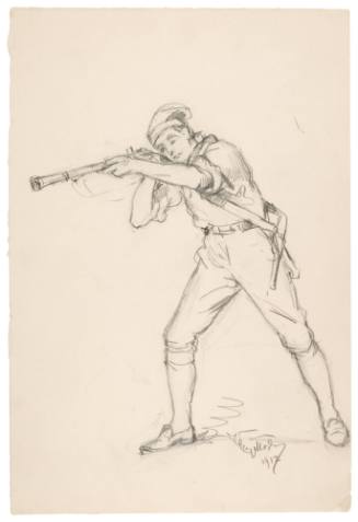 Study for The Triumphal Victory of the "Bonhomme Richard"