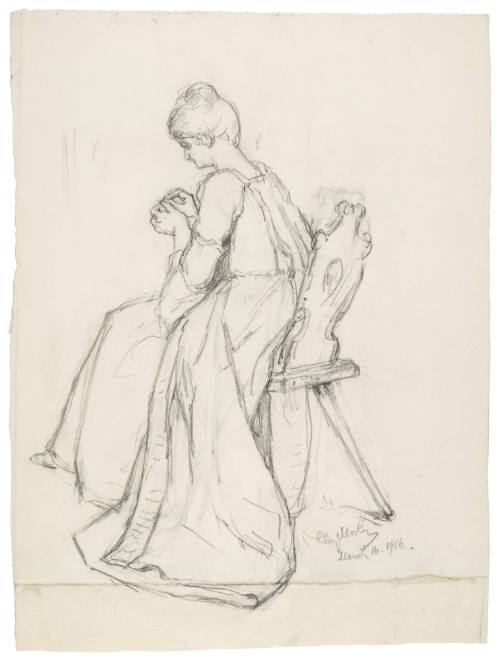 Study for The Quilting Bee