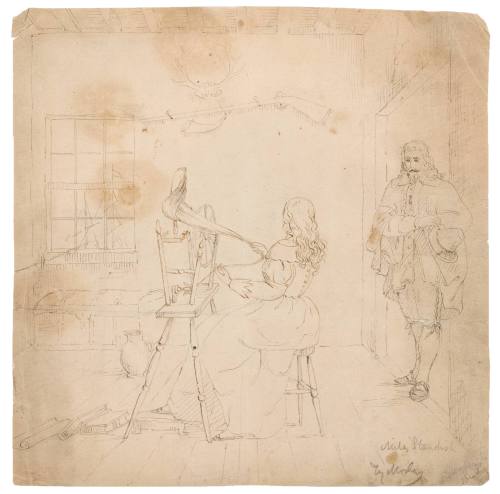 Scene from Miles Standish