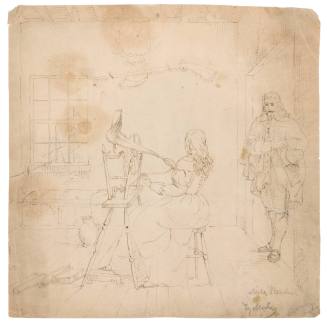 Scene from Miles Standish