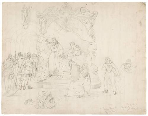 Study of Uhland's The Curse of the Singer (Sangers Fluch)