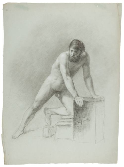 Male Nude Académie