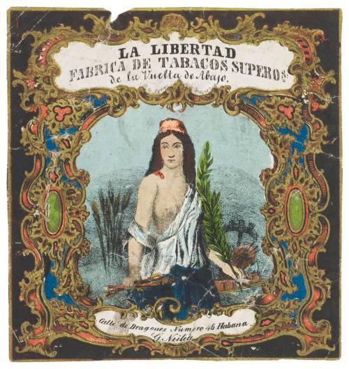 Tobacco Advertisement for "La Libertad"