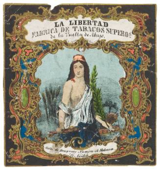 Tobacco Advertisement for "La Libertad"