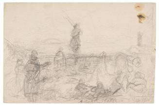 Before the Battle (recto) Confederate Soldier (verso)