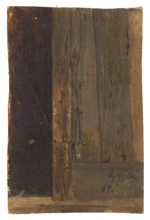 Study of a Wooden Door