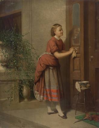 Woman Cleaning