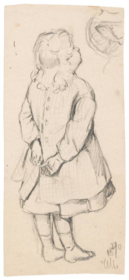 Girl Looking at Fish