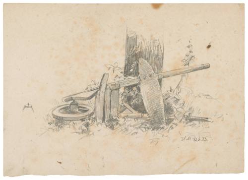 Overturned Hand Cart