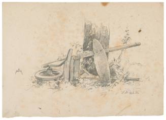 Overturned Hand Cart