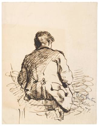Study of a Seated Man