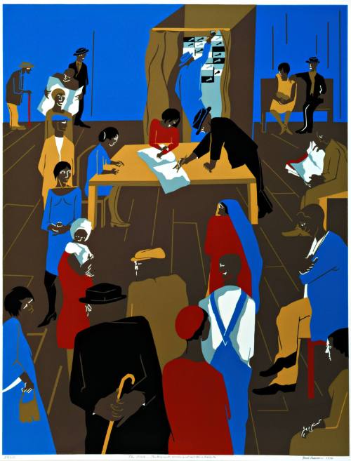 THE 1920's...The Migrants Cast Their Ballots