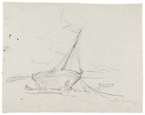 Boat, Grandcamp, France