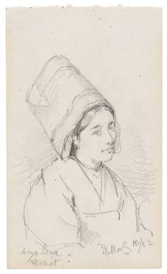 Portrait of Anna Lean, Faouët, France
