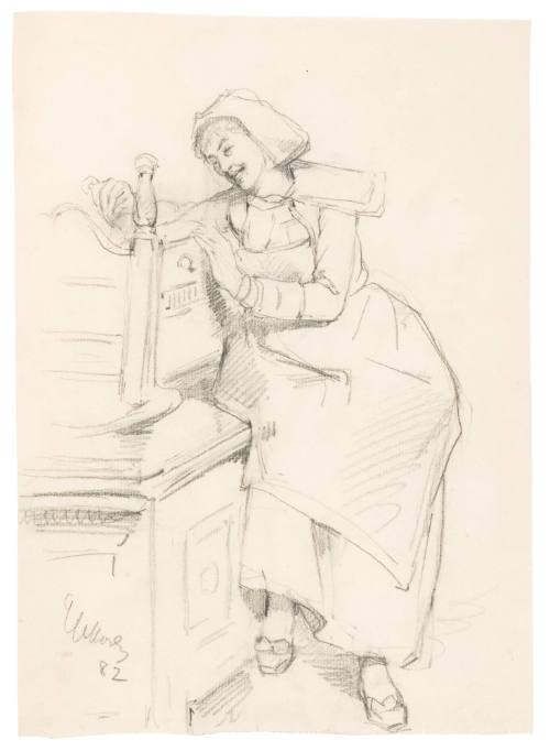 Study of Woman with Cradle