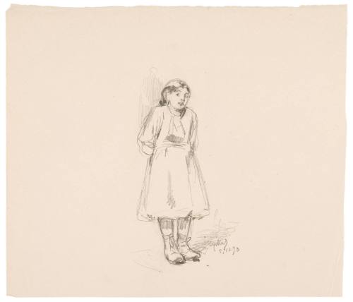 Study of Standing Girl