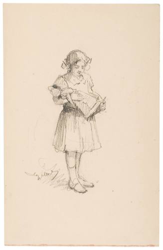 Girl Holding Doll
