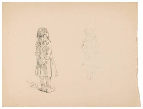 Study of Standing Girl