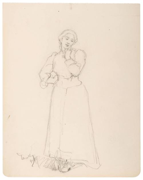 Study of Standing Woman