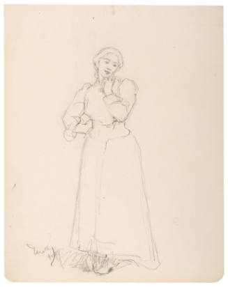 Study of Standing Woman