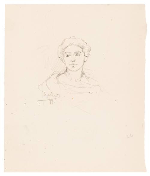 Study of a Woman's Head