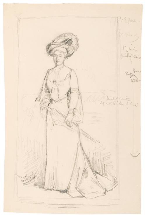 Study of Standing Woman