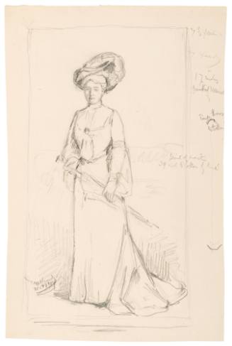 Study of Standing Woman