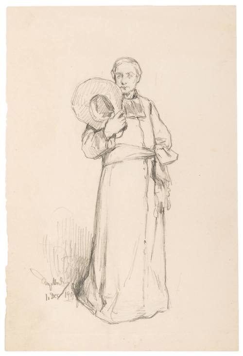 Study of Standing Cleric