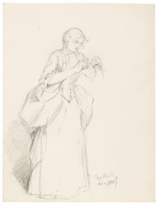 Study of Standing Woman