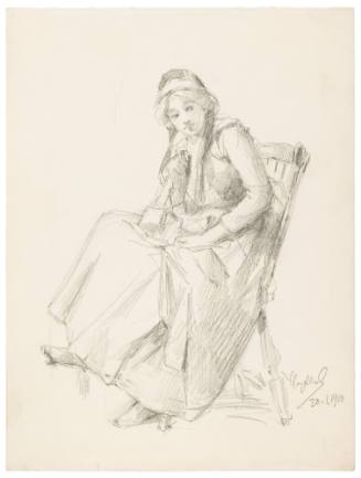 Study of Seated Woman