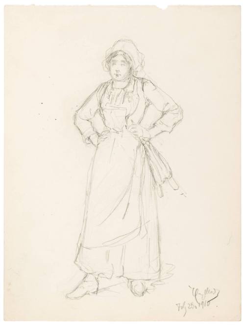 Study of Standing Woman