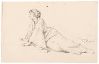 Study of Reclining Woman
