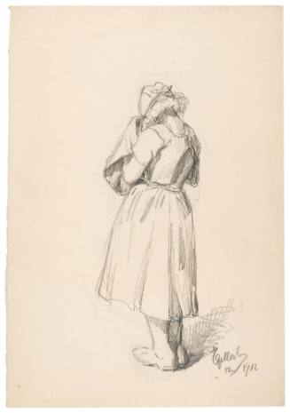 Study of Standing Girl