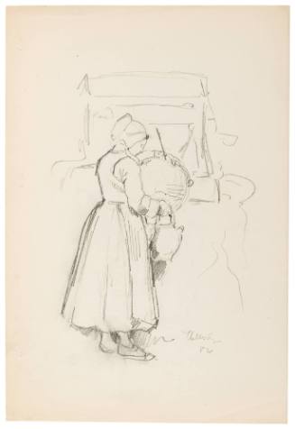 Study of Woman at a Well