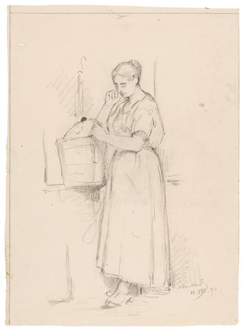 Study of a Standing Woman