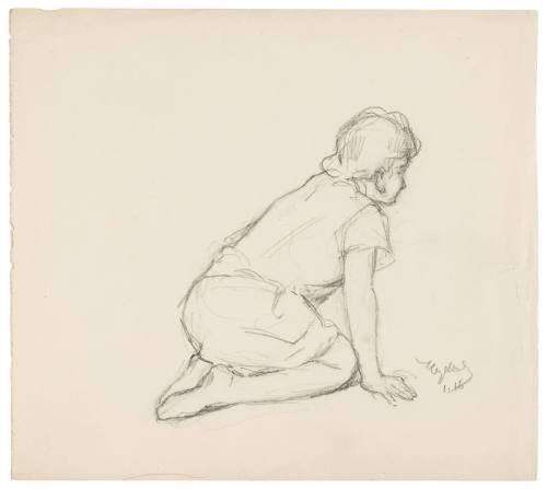 Figure Kneeling