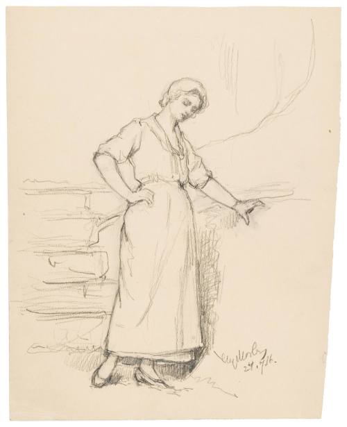 Study of Standing Woman