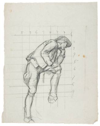Study for Purchase of the Wedding Gown (La Toilette de la Noce) 1880
