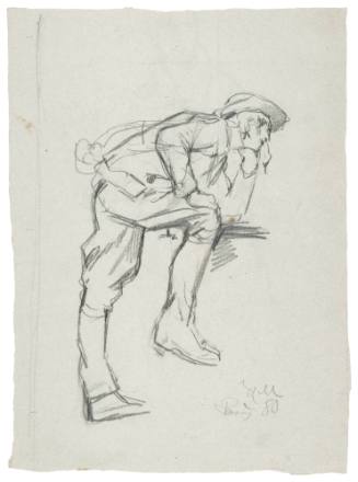 Study for Purchase of the Wedding Gown (La Toilette de la Noce) 1880