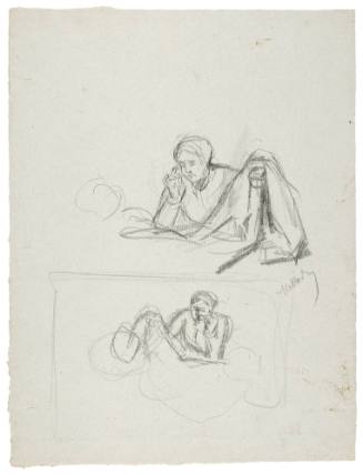 Study for Purchase of the Wedding Gown (La Toilette de la Noce) 1880