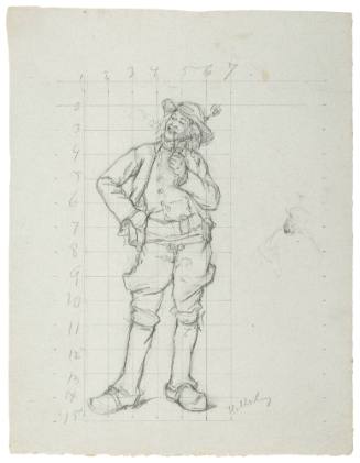 Study for Purchase of the Wedding Gown (La Toilette de la Noce) 1880