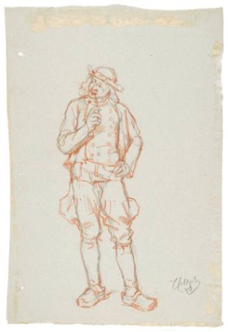 Study for Purchase of the Wedding Gown (La Toilette de la Noce) 1880