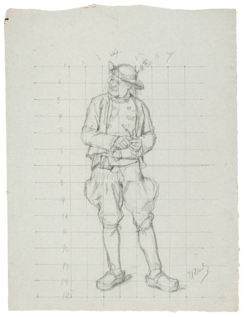 Study for Purchase of the Wedding Gown (La Toilette de la Noce) 1880