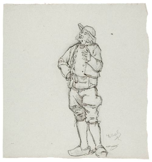 Study for Purchase of the Wedding Gown (La Toilette de la Noce) 1880