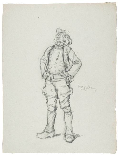 Study for Purchase of the Wedding Gown (La Toilette de la Noce) 1880