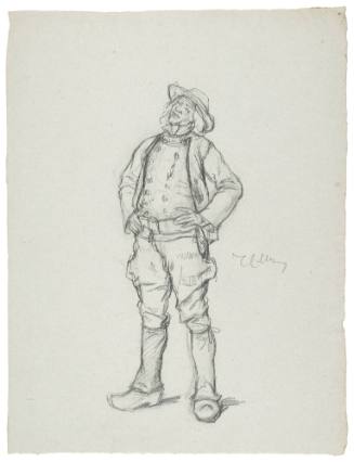 Study for Purchase of the Wedding Gown (La Toilette de la Noce) 1880