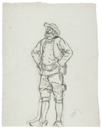 Study for Purchase of the Wedding Gown (La Toilette de la Noce) 1880