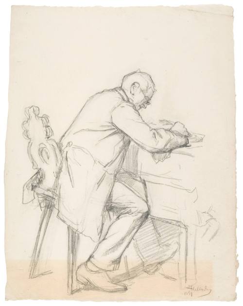 Study for Discussion of the Marriage Contract (1882)