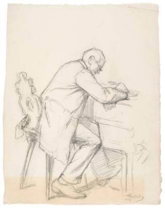 Study for Discussion of the Marriage Contract (1882)