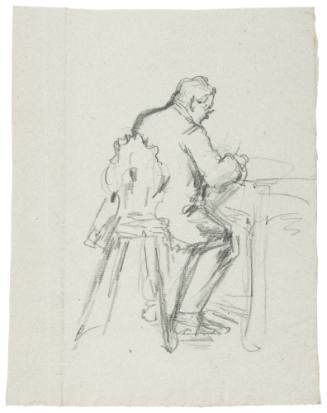 Study for Discussion of the Marriage Contract (1882)